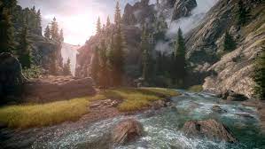 The Rivers Of Whiterun From The Elder Scrolls V Skyrim Skyrim Wallpaper Skyrim Beautiful Landscapes
