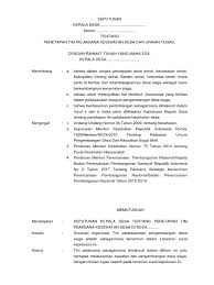 Check spelling or type a new query. Contoh Sk Desa Siaga Docx