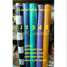 Dengan motifnya yang beragam, desain dari lantai tentu saja dapat dibuat lebih unik. Karpet Lantai Harga Per 1 Meter Karpet Plastik Karpet Vinyl Shopee Indonesia