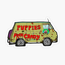 See more ideas about pooch, puppies, custom pet tags. Free Puppies And Free Candy Van Zipper Pouch By Breh Art Redbubble