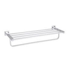 Compareclick to add item maax® utile frosted glass corner bathroom shelf to the compare list. Mondella 600mm Chrome Rococo 5 Bar Towel Shelf Rail Towel Shelf Towel Rail Bathroom