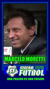Reapareció Marcelo Moretti