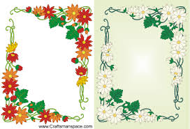 Elegant floral vector seamless pattern. Free Vector Floral Frame Design In Art Nouveau Style