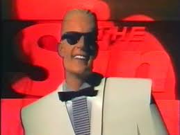 Rocky Morton, Annabel Jankel, George Stone, Matt Frewer. The Max Headroom  Show: series 1, episode 13. 1985