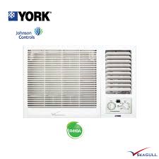 York is an economy brand. York Window Air Conditioner Johnson Control 1 0hp R410a Seagull My Aircon Supplier Malaysia