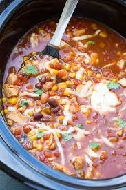 Leftover chicken could easily be turned into a soup or even enchiladas the next day! Easy Slow Cooker Chicken Taco Soup No Chopping Video Kristine S Kitchen