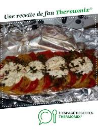 Papillote De Tomate Et Courgette Au Chevre Et Au Thym A La Vapeur Recette Recette Papillote Courgette