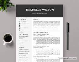How to make an online cv landing page (+ template). Cv Template For Ms Word Curriculum Vitae Best Selling Cv Template Design Cover Letter One Page Two Page Three Page Resume Professional Resume Modern Resume Instant Download Cvtemplates Co Nz