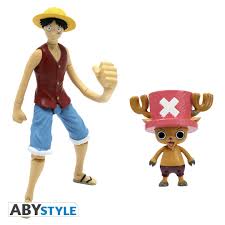 Luffy nami (one piece) zoro roronoa sanji. One Piece Luffy Chopper Action Figure Twin Pack Abystyle Usa