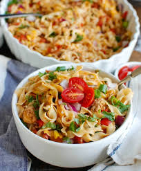 Drain and transfer noodles to a large bowl. Easy Mexican Noodle Casserole A Cedar Spoon