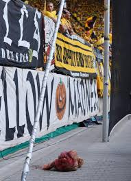 Apríla 1953 ako klub napojený na východonemeckú políciu.postupne sa stalo jedným z najpopulárnejších a najúspešnejších východonemeckých futbalových klubov, keď vyhralo osem ligových titulov a zaznamenalo účasť v semifinále. Around 2 000 Dynamo Dresden Ultras Dress Up In Army Gear And Declare War On German Football Federation At Bundesliga 2 Clash With Karlsruhe