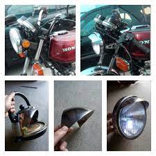 Pin By David Woods On Custom Cafe Racer Headlight Cafe Racer Cafe Racer Honda