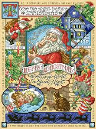 Night Before Christmas Cross Stitch Chart