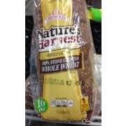 Arnold Nature S Harvest 100 Stone Ground Whole Wheat Bread Calories Nutrition Analysis More Fooducate