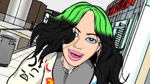 Billie eilish cartoon 1 of 3. Billie Eilish Therefore I Am Cartoon Parody Youtube