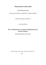 Https Is Muni Cz Th Wt1o4 Bachelorarbeit Pdf