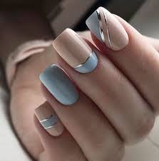 Amazing Nail Art Design With Pink And Gray Colors Nail Designs Cute Spring Nails Stylish Nails