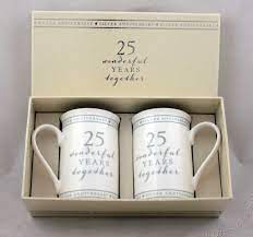 If you are looking for the perfect gift to give, consider one of the 25 following 50th. 25th Anniversary Gift Set Of 2 China Mugs Mr Right And Mrs Always Right 25 Wedding Anniversary Gifts 25th Anniversary Gifts Anniversary Gifts For Husband