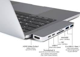 Best Buy Hyper Hyperdrive 7 Port Usb C Hub Usb C Docking Station For Apple Macbook Pro And Air Space Gray Gn28b Gray Macbook Pro Tips Macbook Pro Macbook Pro Accessories