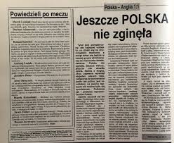 Zobacz najciekawsze publikacje na temat: Polska Anglia 1 1 29 05 1993
