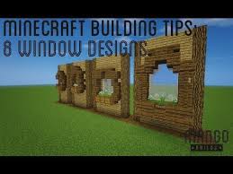 Minecraft Tips 8 Awesome Window Designs Minecraft Tips 8 Awesome Window Designs Youtube In 2020 Minecraft Blueprints Minecraft Minecraft Tips