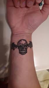 What does tattoo pain feel like? Deathbat Tattoo Done By Mark From Tattoos Curiosities Of Castlemaine Down In Australia I M Super Happy With How It Turned Out Tattoos