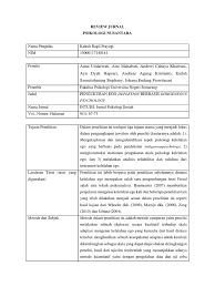 By jurnal doc posted on september 22, 2020 …file dari berbagi sumber wallpaper tentang contoh review jurnal internasional psikologi yang bisa bapak ibu gunakan dan diunduh secara gratis dengan menekan tombol download biru dibawah ini. Contoh Review Jurnal Psikologi Nusantara Pdf
