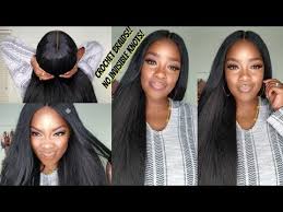 Crochet braids or latch hook braids are a popular technique for braiding african hair that involves curly long crochet braids require a curling iron with a wide barrel once the synthetic hair extensions you can purchase crochet braids in a straight style, giving you the choice when creating cool new. Crochet Braids No Invisible Knots No Leave Out Watch Me Recreate My Most Popular Vid Youtube