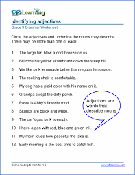 Free printable english grammar exercises. English Grammar Exercises For Grade 3 Novocom Top