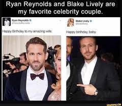 No, blake lively isn't pregnant; Ryan Reynolds And Blake Lively Are My Favorite Celebrity Couple Ifunny Celebrity Couples Ryan Reynolds Ryan Reynolds Funny