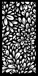 Black And White Floral Pattern Png Pin On Cnc