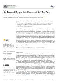Sol, also known as the. Pdf Key Factors Of Opening Gated Community In Urban Area A Case Study Of China