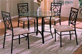 We did not find results for: Clear Glass Top 5pc Modern Dining Table Set W Black Metal Base