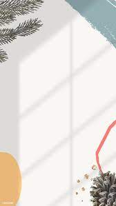  Download Premium Vector Of Conifer Cone On Minimal Patterned Mobile Phone Wallpaper Wa Aesthetic Iphone Wallpaper Minimalist Wallpaper