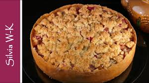Rhabarberkuchen mit pudding und schmand. Rhabarberkuchen Mit Pudding Ohne Gelatine Mit Streusel Youtube