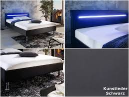 Das pumba massivholzbett fichte inkl. Polsterbett Inkl Led Beleuchtung 120x200 Miami Von Meise Mobel Schwarz