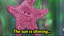 Learn the definition of 'the sun is shining'. Hello Pretty