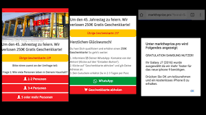 Falscher Rewe Gutschein Datensammler Computer Bild