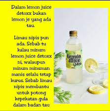 Anda semua pernah dengar tak mengenai detox water ataupun infused water? Lemon Juice Detox Photos Facebook