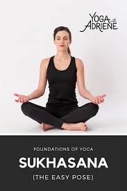 learn sukhasana or easy pose with adriene this basic foundational pose is for everyone and a great place to st yoga with adriene basic yoga poses basic yoga yoga with adriene basic yoga poses