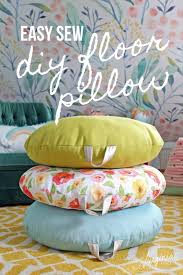 How To Sew A Diy Floor Pillow A Step By Step Tutorial Diy Pillows Giant Floor Pillows Floor Pillows