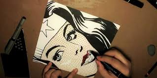 Check out amazing wonderwoman artwork on deviantart. Pop Art Drawing Wonder Woman Bleebo Art Costin Craioveanu