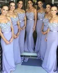 Sweetheart Handmade Flowers Bodice Dusty Blue Mermaid Bridesmaid Dress Bd2018 Long Bridesmaid Gowns Sweetheart Bridesmaids Dresses Lace Bridesmaid Dresses