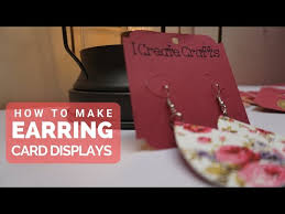 With the lowest prices online, cheap and, if you just want to treat yourself and splash out on the most expensive version, aliexpress will always make sure you can get the best price for your. How To Make Easy Diy Earring Card Displays 14 Steps Instructables