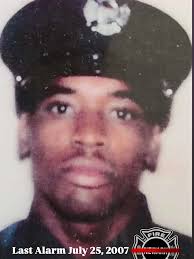 Newark Fire. Capt Del Ortiz (now the Fire Chief of the Department ) taking  a well earned break after kicking butt with 3 floors of fires. Great job as  always brother !!!