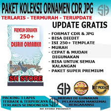 Gambar ornamen yang digunakan di coreldraw. Paket Koleksi Desain Ornamen Armor Accesoris Siap Pakai Cdr Jpg Shopee Indonesia