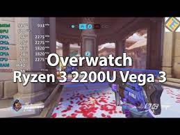 Amd radeon rx vega 3. Amd Ryzen 3 2200u Vega 3 Review Overwatch Gameplay Benchmark Test Youtube
