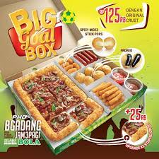 Big Goal Box Promo Pizza Hut Delivery Pizza Hut Delivery Pizza Hut Pizza Poster