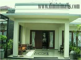 Model teras depan rumah sederhana dengan bangku gaya ottoman, gaya teras yang simpel dan kekinian. 4 Ide Mempercantik Atap Teras Rumah Minimalis Agar Makin Bagus