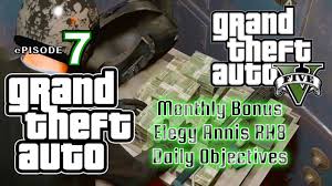 Gta 7 Monthly Bonus Gta 9 Elegy Annis Rh8 9 Daily Objectives 9 Elegy Daily Objectives 2fast And 2furious